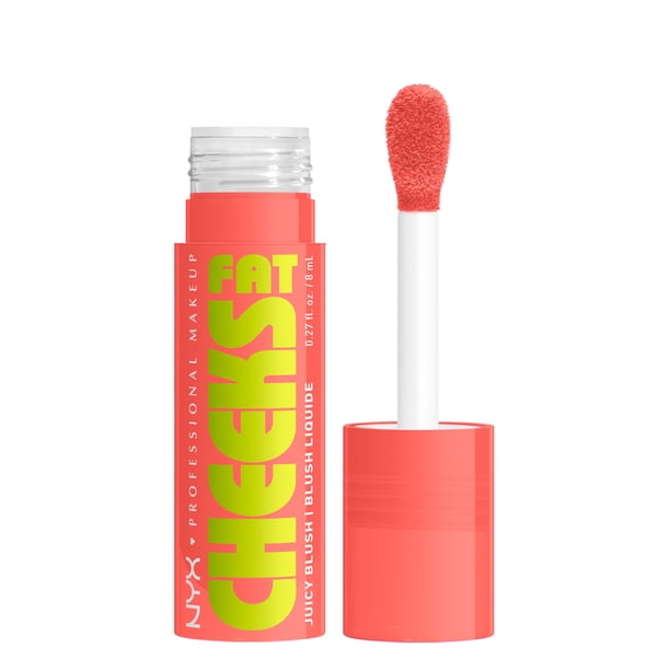 Liquid Blush NYX PROFESSIONAL MAKEUP para mejillas gordas, papaya regordeta