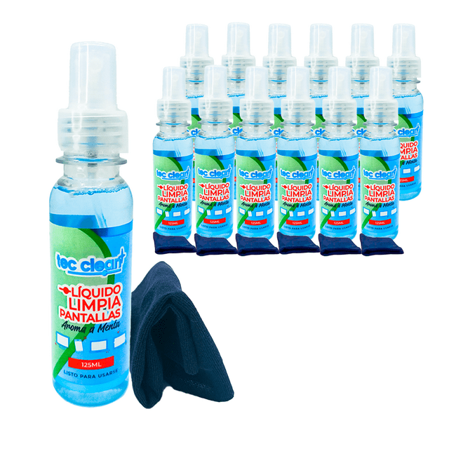 Limpiador de Pantallas Hiperlimpio Max Q 125ml Aroma Menta
