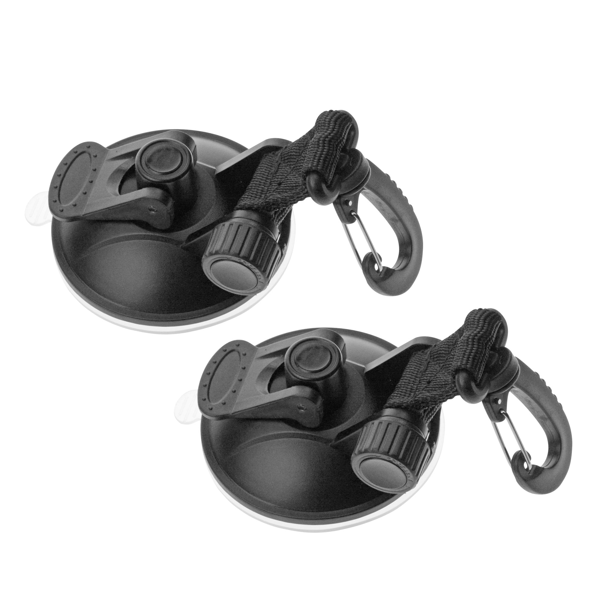 2 Pack， Suction Cup Tie Downs Suction Cup Mount Car Hook Rack for smooth surface 