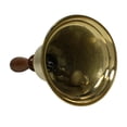 thumbnail image 2 of Urban Designs Handcrafted Engraved Antiqued Solid Brass 12-Inch Captain Bell, 2 of 4