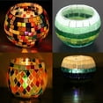 thumbnail image 3 of veasfak 200g/bag Assorted Color Rhombus Shape Glass Mosaic Tiles For DIY Crafts School, 3 of 9