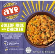 Ayo West African Foods Jollof Rice with Chicken, 10 oz Box
