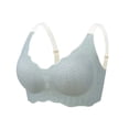thumbnail image 1 of Sujetador Inalámbrico Ajustable de Color Sólido de las Mujeres Cuatro Filas, Levantamiento de la Reunión Del Diseño de la Ropa Interior Diaria para el Uso Cómodo de Todo el Día, 1 of 8