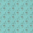 thumbnail image 1 of Ahgly Company Indoor Square Patterned Seafoam Green Area Rugs, 5' Square, 1 of 1