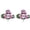 White+pink, variant on Artificial Fan Chrysanthemum Flowers, 2 Bundles Lifelike 12 Heads Silk Flowers for Cemetery Decor, Memorial Grave Arrangements, No Maintenance Tomb Decorations