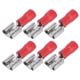thumbnail image 5 of Conector de horquilla hembra, 100 piezas FDD2250 Conector de horquilla Terminal de crimpado de horquilla Conectores de horquilla aislados Mejore su experiencia, 5 of 12