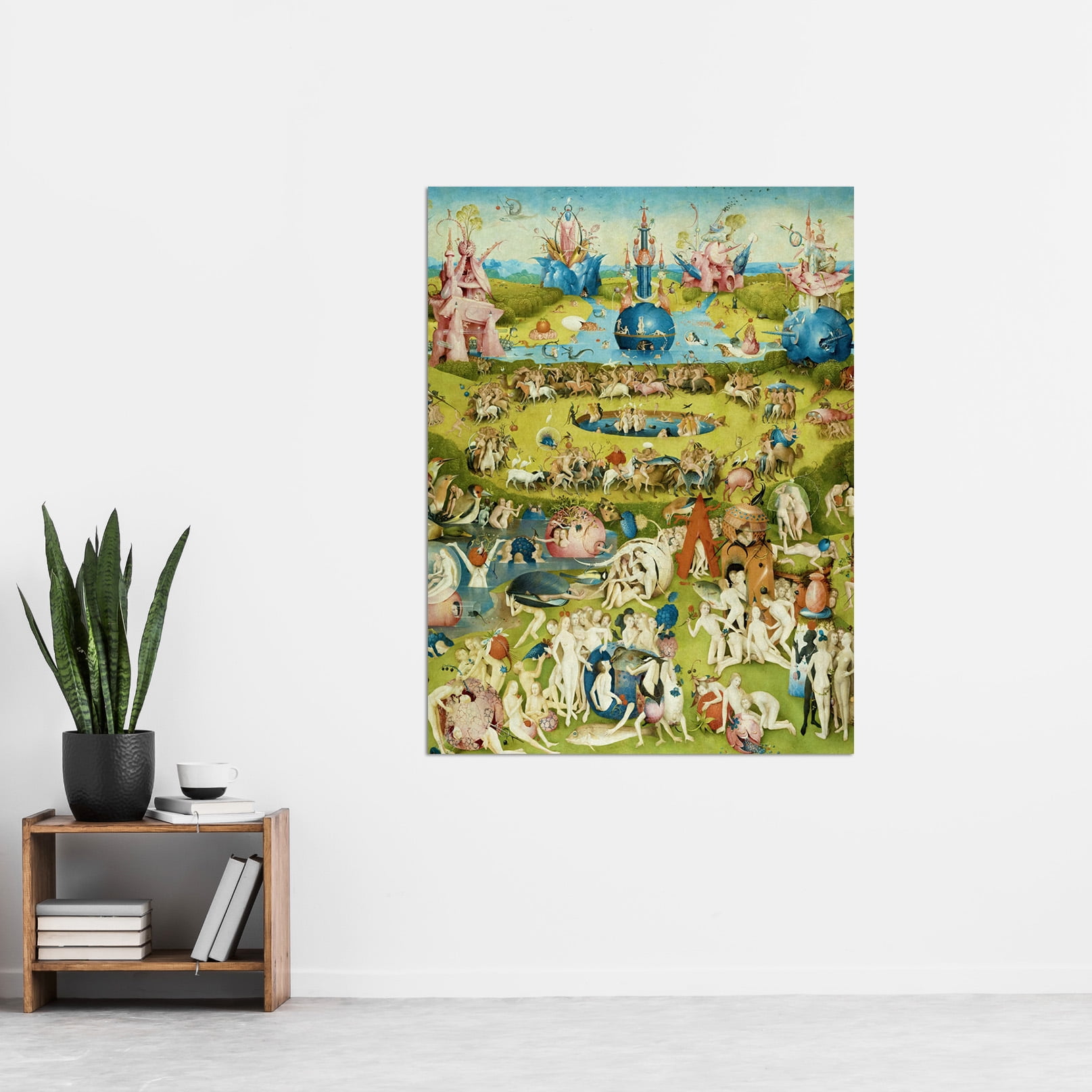 The Garden of Earthly Delights Reproduction Print, Bosch Garden