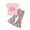 Multicolor, variant on TAIAOJING Toddler Kids Baby Boys Girl Cartoon Outfits T Shirt Tops Shorts Clothes Set For 18-24 Months