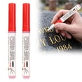 thumbnail image 5 of Tombstone Marker Pen, Waterproof Stone Touch Up Pen for Headstone Inscription Restoration, Strong Coverage Paint Pens for Gravestone Lettering and Memorial Inscriptions (Red), 5 of 7