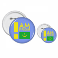 thumbnail image 1 of I Am From Mauritania Pins  Badge Button Design Kit Craft Sets, 1 of 3