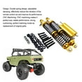 thumbnail image 4 of fastboy 2pcs/set 102MM Metal Negative Pressure Shock Absorber For 1/10 Axial SCX10 Part Size And Stable Performance With CNC Green 1Set, 4 of 6
