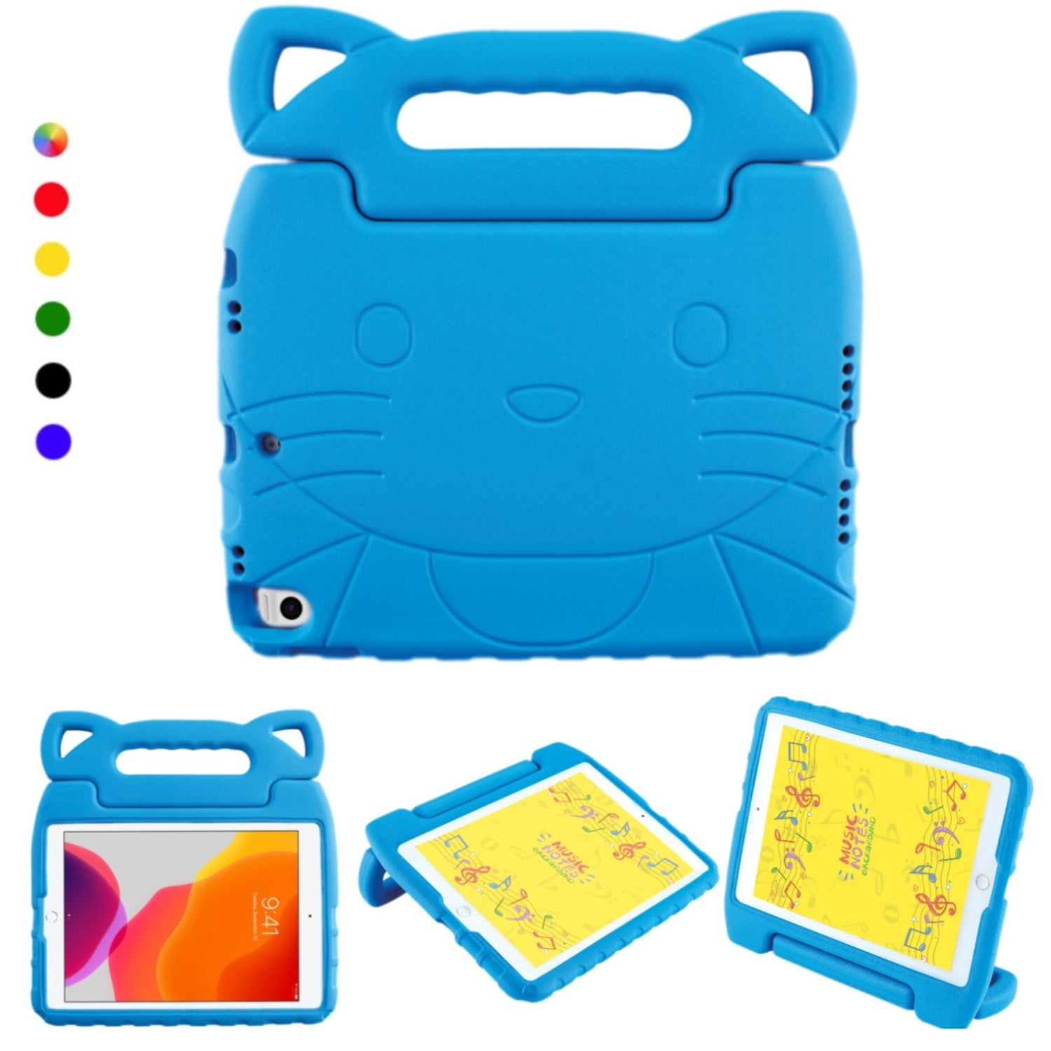 kids Case Cover For iPad 9th 8th 7th Generation 10.2 inch Model A2603 A2604 A2605 Also for iPad Pro Air 3rd 10.5 inch Shockproof EVA case