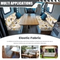 thumbnail image 3 of Yuyamidu Chicken RV Dinette Cushion Covers Yellow Rose RV Dinette Cushion Slipcover Stretchy RV Camper Couch Cushion Covers RV Dinette Cushions Replacement, 3 of 7