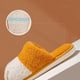 thumbnail image 4 of Bonitas pantuflas de felpa con forma de garra de gato de dibujos animados, pantuflas de fondo suave para interiores, pantuflas de algodón para hombres y mujeres, 4 of 5