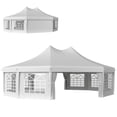 thumbnail image 1 of Outsunny 21' x 29' High Peak Decagonal Event Party Tent for Parties, 1 of 10
