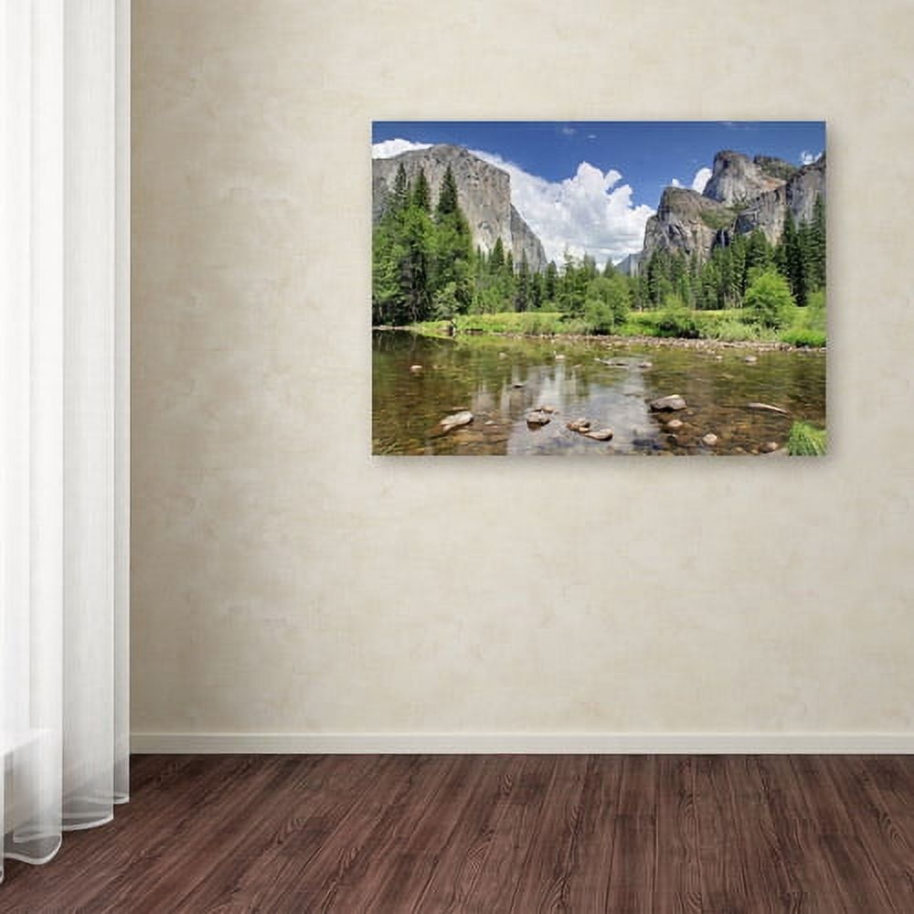 Trademark Fine Art "Yosemite" Canvas Art by Pierre Leclerc