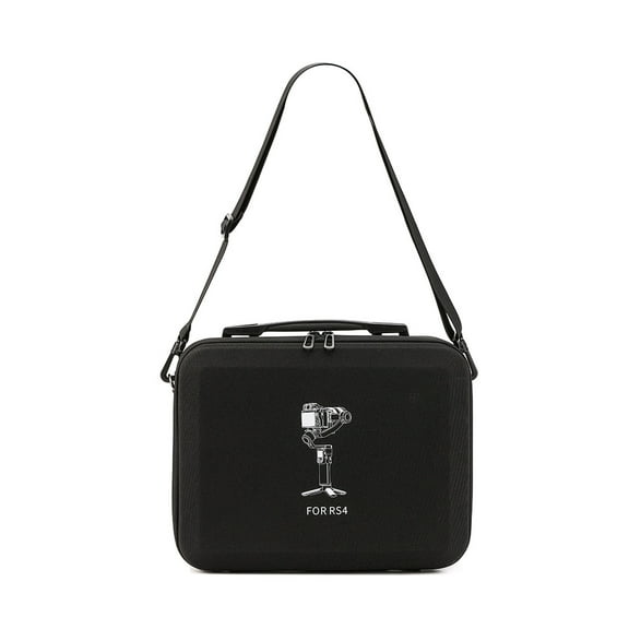 Carrying Case Crossbody Bag for DJI RS4 , Portable Storage Shoulder Bag,Travel Hard Shell Box Compatible with DJI RS4 Handheld Gimbal Stabilizers Handbag Accessories