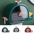thumbnail image 2 of Mosey Punch-free Toilet Paper Holder Storage Box Large Capacity Simple Installation Wall Mounted Bathroom Paper Storage Organizer, 2 of 7