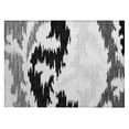 thumbnail image 2 of Addison Rugs Chantille Indoor/Outdoor Transitional Abstract Black Washable Rectangle Rug, 1'8" x 2'6", 2 of 6