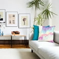 thumbnail image 4 of LR Home Neoteric Watercolor 18 x 18 Indoor/Outdoor Pillow, 4 of 6