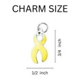 thumbnail image 3 of Large Yellow Ribbon Necklaces, 3 of 4