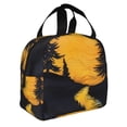 thumbnail image 2 of Disketp Sunset River Pine Trees for Insulated Lunch Bag for Women and Men, Perfect for Work, Hiking, Picnic, 2 of 8