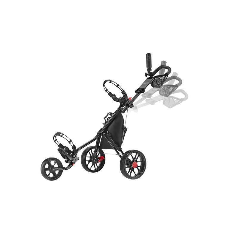 Caddytek CaddyLite 11.5 V3 Golf Push Cart, Black - Walmart.com