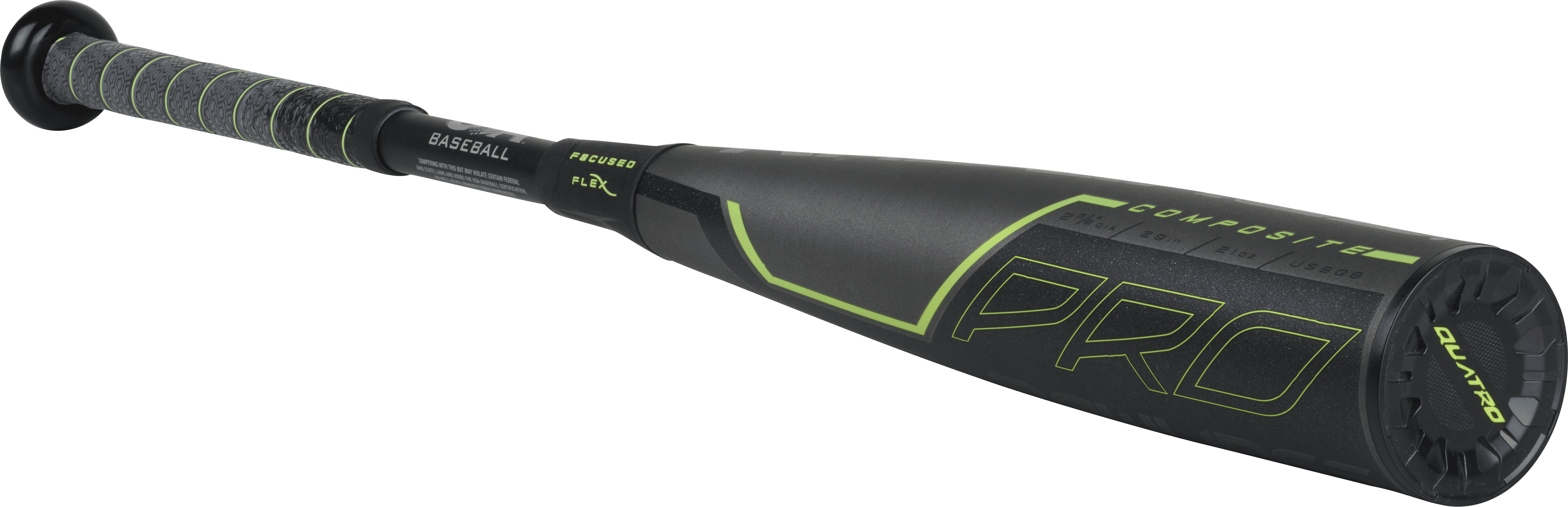 Rawlings 2019 Quatro Pro USA Youth Full Composite Baseball Bat, 31" (8