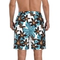 thumbnail image 3 of Naloa Lilies Flowers Men's Beach Shorts, Surfing shorts, Swim trunks, Quick Dry Swim Trunks for Surfing Beach Fun - XX-Large, 3 of 9