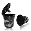 thumbnail image 2 of Filtro de cápsula de café taza de filtro ecológica para utensilios de cocina para el hogar (negro), 2 of 8