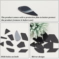 thumbnail image 4 of 180pcs Mirror Sew on Rhinestones Mix Flatback Acrylic Sew-on Stone Black Acrylic Mirrored Rhinestones Beads, 4 of 9