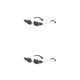 thumbnail image 2 of Gafas de Sol Flame And Fire Qarigey Sin Marco Gris 2piezas, 2 of 6