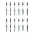 thumbnail image 2 of ROLKFUK 12 Pack Gel Pens, 0.5mm Fine Point Black Ink, Smooth Writing No Bleed No Smear, Non-Slip Grip, for Journaling Note Taking Sch-ool Office, Gifts, 2 of 6