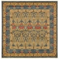 thumbnail image 1 of Unique Loom Edinburgh Tapis Design 8' x 8' Carré Bleu/beige, 1 of 10