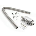 thumbnail image 1 of relayinert Car Exhaust Pipe Stainless Steel Automotive Tube Replacing Part Professional Vehicle Modification Accessory 60CM, 1 of 6