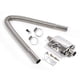 thumbnail image 1 of Speravity Tubo de escape de coche, tubo de silenciador automotriz Universal de acero inoxidable, piezas de repuesto, conjunto de modificación de Vehículos, repuestos y accesorios Mis 150CM, 1 of 6