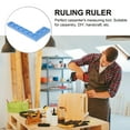 thumbnail image 5 of SWETRACE 1-Pack Multi-Functional Measuring Ruler for Carpentry, Woodworking, Home Improvement and Projects, 5 of 8