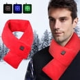 thumbnail image 2 of Heated Scarf USB Smart Charging Heated Neck Scarf Winter Cold Protection and Warm Heating Scarf for Men Women Red, 2 of 5