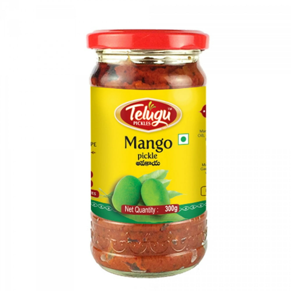 Telugu, Mango Pickle, 300 Grams(gm)
