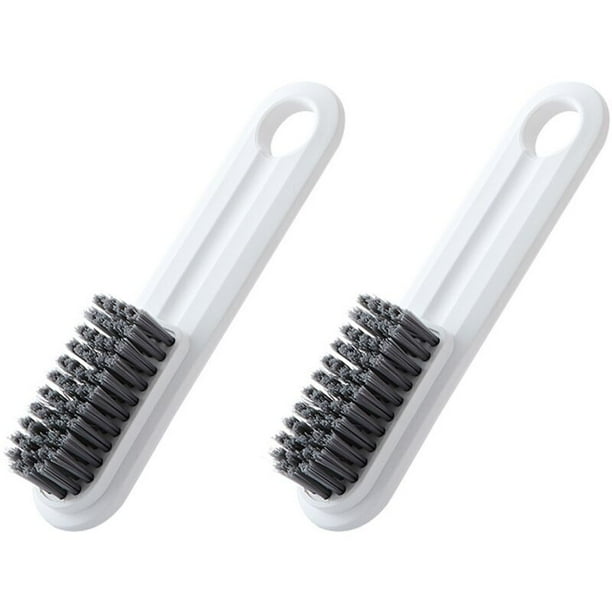 Multifunctional Cleaning Brush, Small Nail Scrubbing Brush with Handle