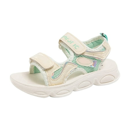 

HMOONORY Children Shoes Comfortable Thick Soled Sandals Fashionable Outdoor Beach Princess Casual Sandals