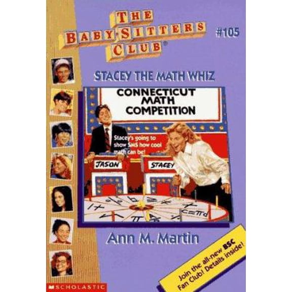 Pre-Owned Stacey the Math Whiz (Baby-sitters Club) (Paperback) 0590692119 9780590692113