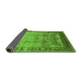 thumbnail image 2 of Ahgly Company Indoor Rectangle Oriental Green Industrial Area Rugs, 2' x 5', 2 of 4