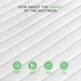 thumbnail image 3 of 6 Inch TwinXL Mattress, Foam and Spring Hybrid Mattress in a Box, Medium Soft, Breathable Fabric & Adaptive Support, CertiPUR-US Certified, TwinXL Size Mattress in Guest and Kids Bedroom, 3 of 4