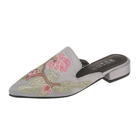 

Fsqjgq Casual Slip On Shoes for Women for Winter Walking Shoes for Women Arch Support Slip On Breathable Comfortable Casual Leather Women Shoes Grey 40