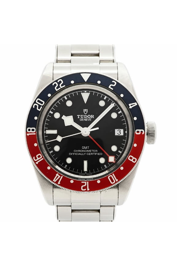 Pre-Owned Tudor Black Bay GMT 79830RB Dial Men's Watch