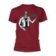 thumbnail image 1 of Minor Threat - Camiseta Bottled Violence para Adultos Unisex (Rojo), 1 of 2