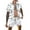 White, variant on Honeeladyy Men's 2 Pieces Shirts Set Casual Short Sleeve Button Down Shirts and Shorts Outfits #Wb-White-M