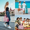 thumbnail image 7 of Womens Pioneer Flower Floral Print Pattern Lunch Box for Work,Insulated Lunch Bag for Women,Loncheras Para Mujer,Leakproof Adult Lunch Bag for Work,Beach,Travel,Picnic,Camping, 7 of 7