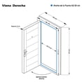 thumbnail image 4 of Puerta de Seguridad Mod, Viena,apertura Derecha,Marca Eversafe Eversafe Viena/Clasico/Exterior Seguridad, 4 of 4